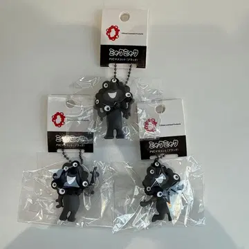 PVC 마스코트 (블랙) 미야쿠미야쿠 ABC 3종류 블랙 미야쿠미야쿠