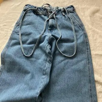 2WAY 살로펫 데님 팬츠 S 인디고