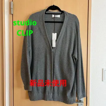 studio CLIP V넥 가디건