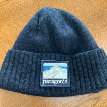 patagonia 니트 모자 네이비