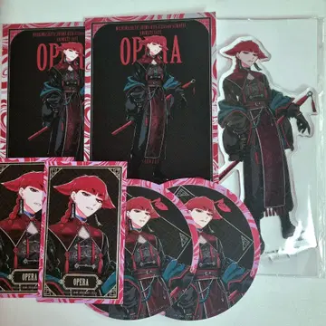 마계의 살인마! 이루마군 if 마피아 오페라 애니카페 아크릴 스탠드 특전