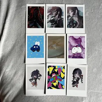 ado 폴라로이드풍 트레이딩 카드 심장