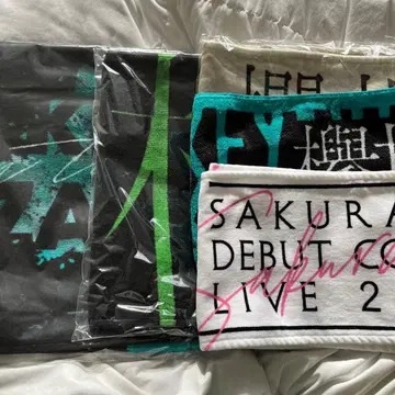 케야키자카46 사쿠라자카46 타월 5종 세트