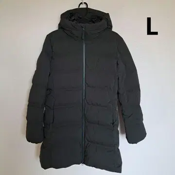 유니클로 심리스 다운 코트 다운 자켓 여성용 L