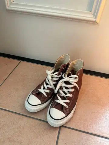 컨버스 올스타 브라운 하이컷