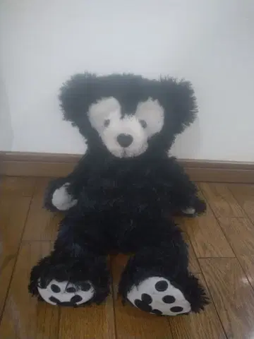 더피 디즈니 베어 wdw 장모 블랙 검정