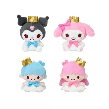 말랑귀염 산리오 캐릭터즈 마스코트 기념일 축하 Ver. 전 4종 세트