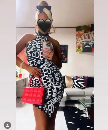 패션노바 모노톤 슬리브리스 원피스 힙합 댄서