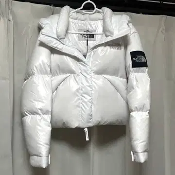 [ 미사용 새상품 ] THE NORTH FACE 눕시 다운 자켓 화이트
