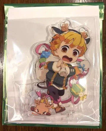 귀멸의 칼날 크리스마스 아크릴 스탠드 아가츠마 젠이츠