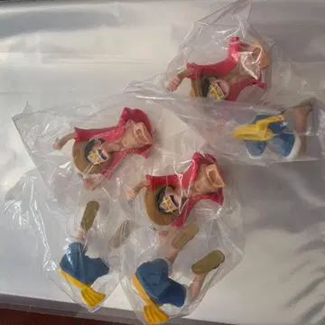 루피 캡슐 토이 기다림 4개 세트