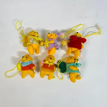 희귀 레어 단종 SEGA 푸우 스트랩 요정 별자리 5