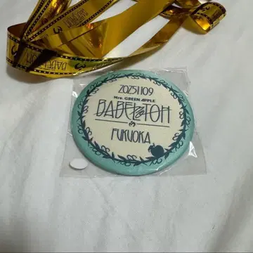 미세스 바벨탑 사과잼 시트 특전 캔 배지 11/9 후쿠오카