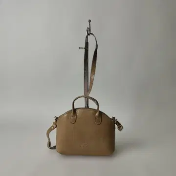 택 포함 미사용 새상품 TIDEWAY 라이트 가죽 보스턴 백