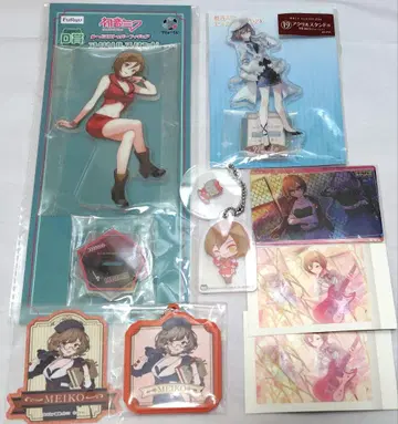 MEIKO 아크릴 스탠드 키링 카드 파샤코레 스티커