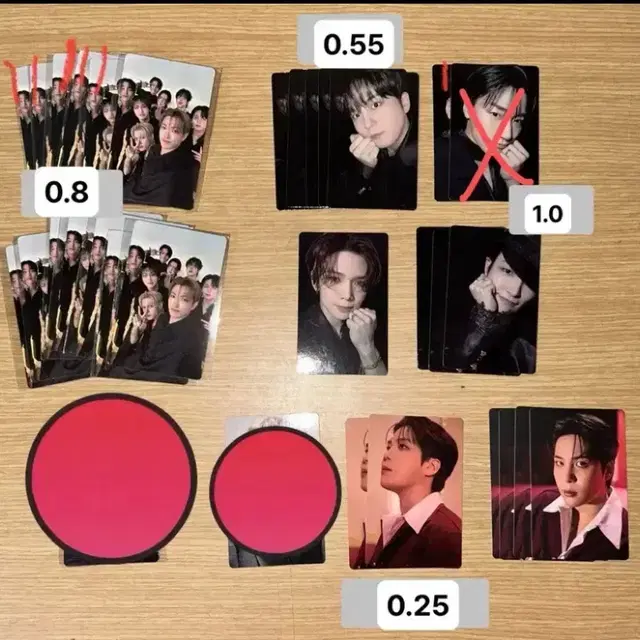 에이티즈 아우어베이커리 럭드 디저트 포카 케이크 팝업 앨범 특전 세트