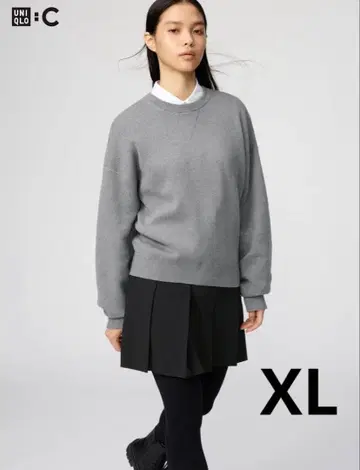 스무스 코튼 크루넥 스웨터 XL