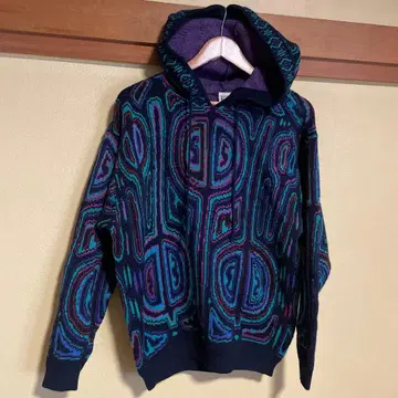 모딜리아니 후드 부착 니트 울 100% ITALY