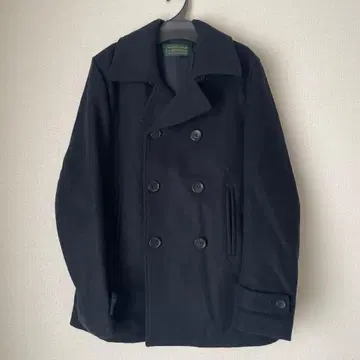 새상품급 URBAN RESEA 어반 리서치 P코트 울 블랙 L사이즈