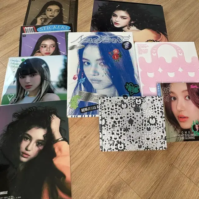 (일괄)뉴진스 다니엘 앨범 노트보드 단순개봉