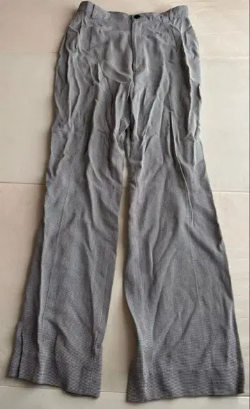 모가 MOGA 여성 팬츠 체크 슬랙스 롱 팬츠