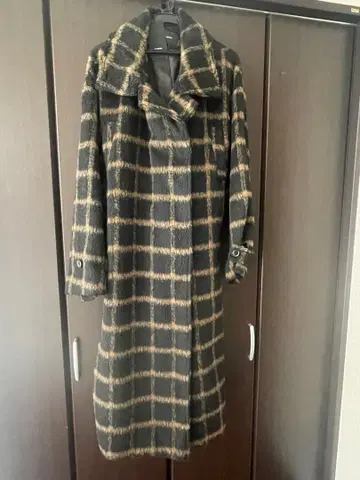 [ EMODA ] 롱 코트, 체스터 코트, 체크