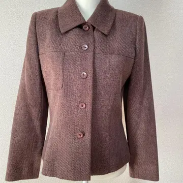 크림슨 컬러 자켓 M