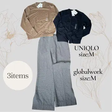 [코디 판매] 새상품 포함 3세트 오피스 캐주얼 깔끔한 묶음 판매