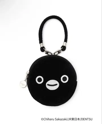 미사용 새상품 라브러리 Suica 펭귄 페이스 파우치 페이러