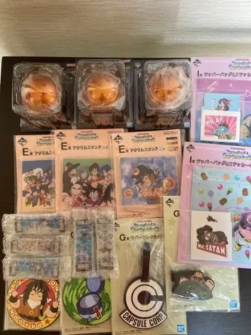 제일복권 드래곤볼 SNAP COLLECTION 2 하위상 묶음 판매