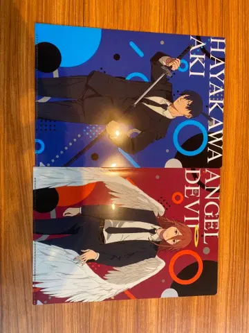 체인소 맨 x 야요이켄 콜라보 클리어 파일 세트