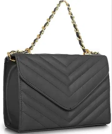 [ 새상품 ] 여성용 백 블랙 퀼팅 숄더백