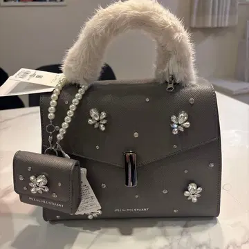 질 스튜어트 그레이 핸드백