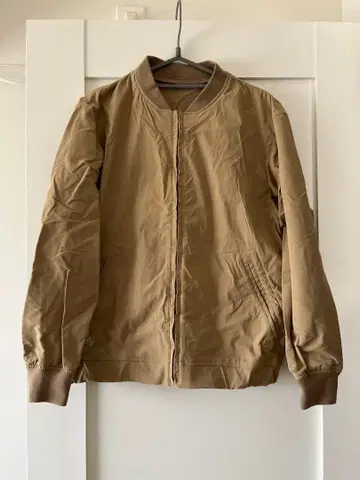 베이지 카키 MA-1 스타일 자켓