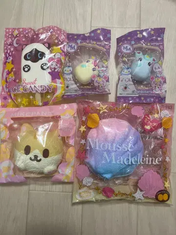 블룸 스퀴즈 세트 5점 묶음 판매