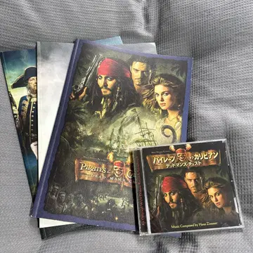 [ 새상품급 ] 파이리츠 오브 카리비안 팜플렛 3권 CD 세트