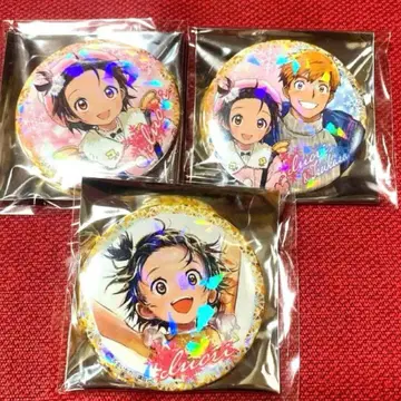 메달리스트 만화전 캔뱃지 이노리 츠카사 홀로그램 캔뱃지