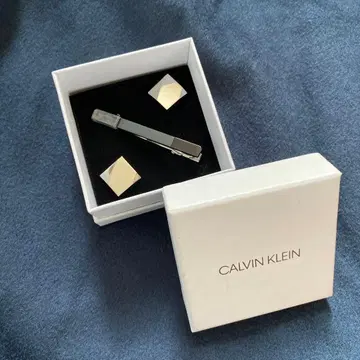 Calvin Klein 캘빈클라인 넥타이핀 커프스 포함 세트