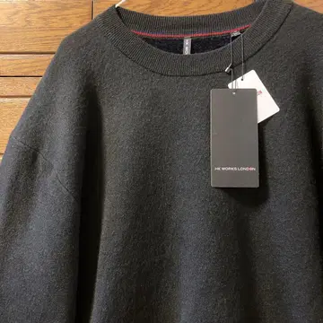 시마무라 HK WORKS LONDON 니트 스웨터 속기모 아베일