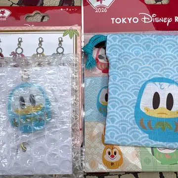 디즈니 리조트 설날 2026 시크릿 키체인 복조리 도날드