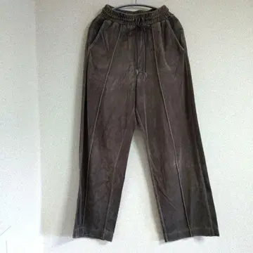 니코앤드 와이드 팬츠 long 브라운