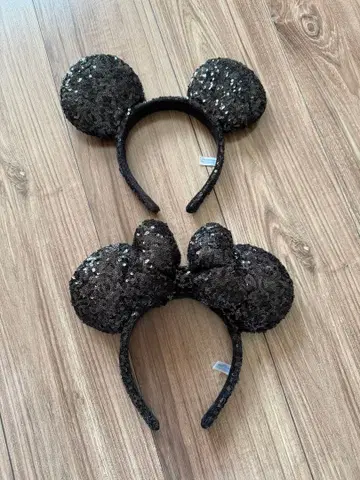 미키마우스 귀 머리띠 (블랙)