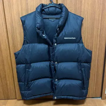 thisisneverthat 블랙 다운 베스트