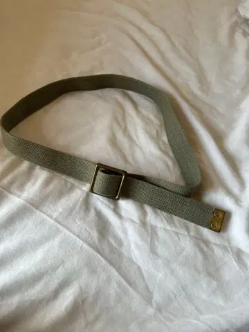 밀리터리 카키색 벨트
