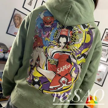 ONEPIECE x SAPEur BoaHancock HOODIE