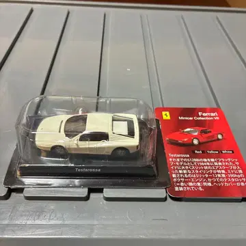 페라리 테스타로사 화이트 미니카