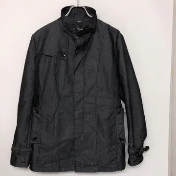 00년대 구제 의류 벨트 스탠드 카라 밀리터리 집업 자켓