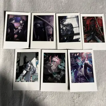 Ado 폴라로이드풍 트레이딩 카드 키 비주얼