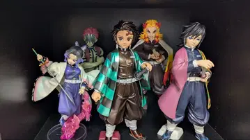 귀멸의 칼날 피규어 세트 개봉 완료 상자 없음