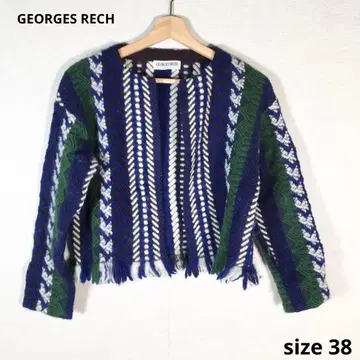 상태 좋음 GEORGES RECH 자켓 모 털 size38